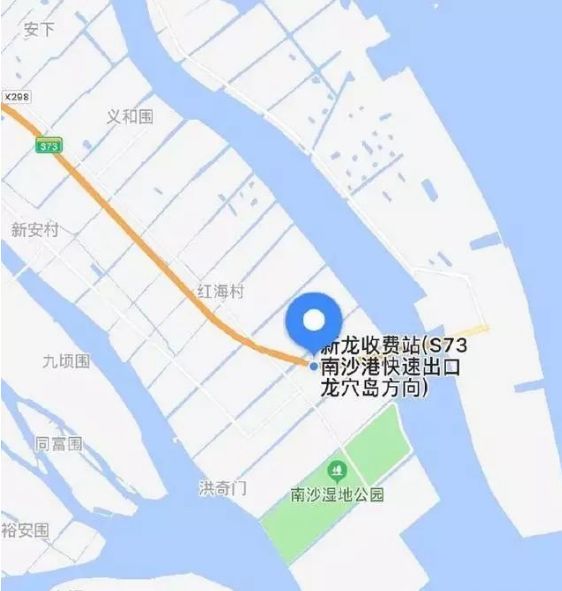 今天起,南沙港快速路(南段)大货车免费通行