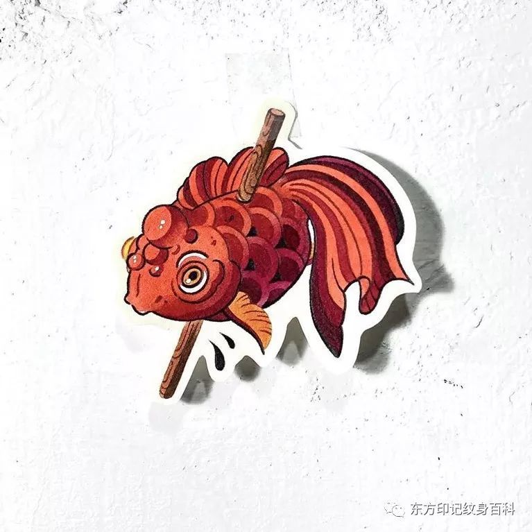 一条小金鱼纹身,招来你2020年一整年的财运!