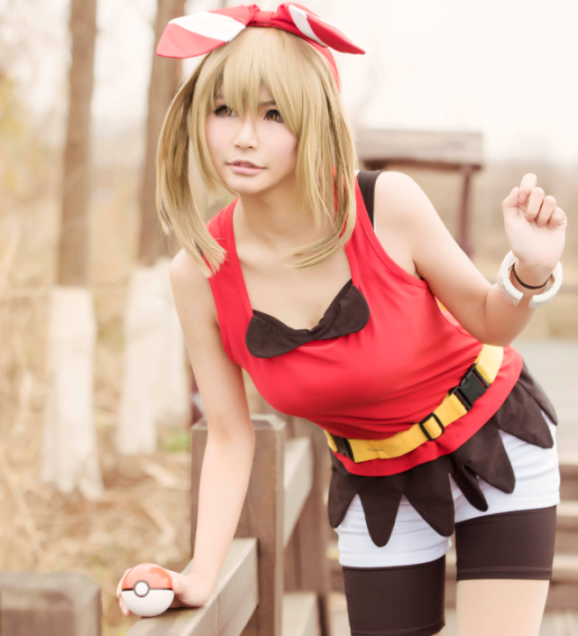 精灵宝:小遥cosplay,气质唯美的小姐姐,清新迷人
