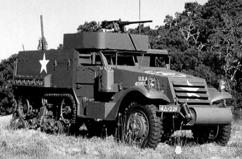 二战时美军的半履带装甲车