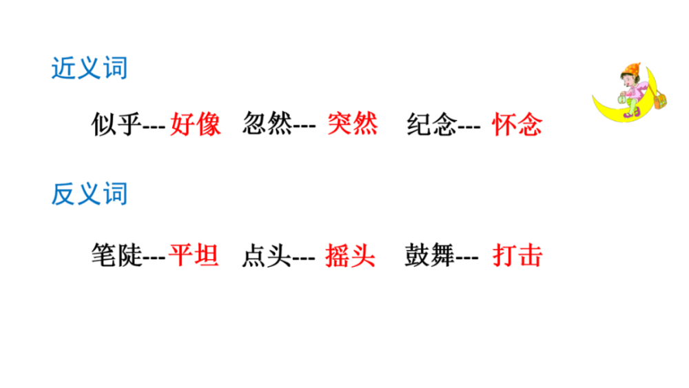 终于——最终 词语扩展: abcc式:白发苍苍 人才济济 生机勃勃 风尘仆