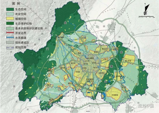 图源《成都市城市总体规划(2016—2035年)》