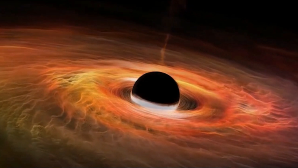 科学家拍摄出黑洞吃太阳的整个过程,接近黑洞的物质都会被吞噬!