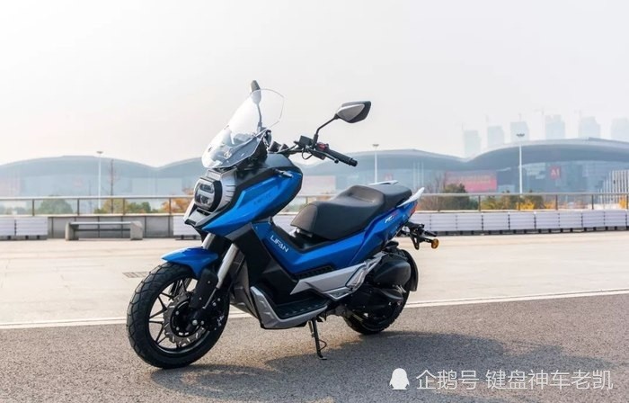 更多力帆kpv150细节曝光,还有三箱,护杠上身的"adv"完整版