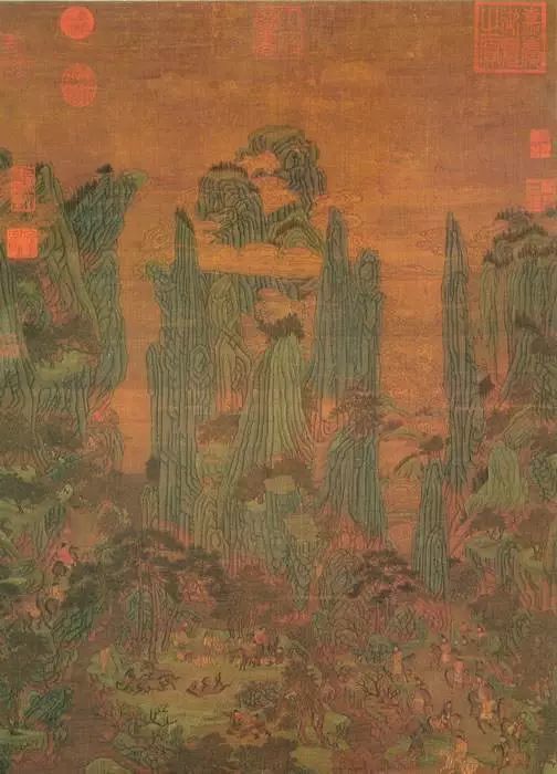 艺术漫谈·青绿之色 山水艺术——李思训 李昭道