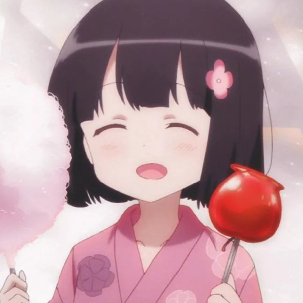 二次元卡通动漫女生头像:少女的眼里应该藏着星辰大海