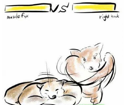 幻想成真,肌肉柴犬与霸气狐狸在这款游戏里一决高下!