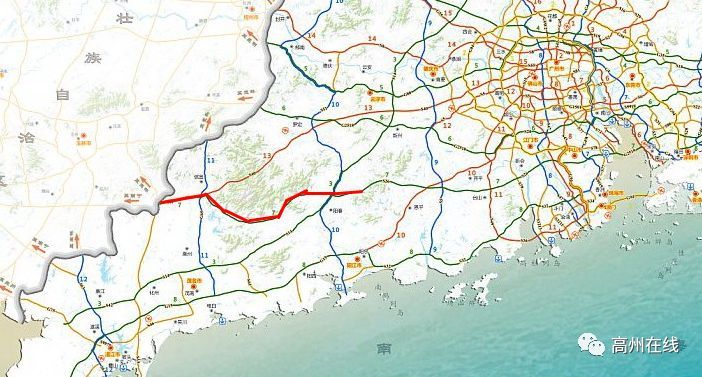 来了!途径信宜和高州高速公路将启动征地