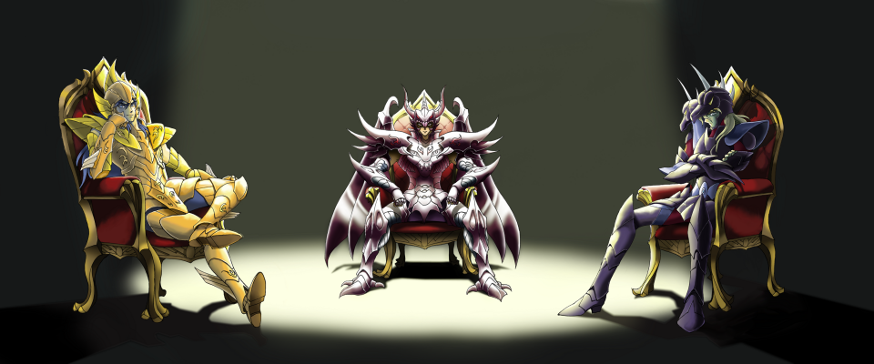 《圣斗士星矢》海龙加隆,双头龙捷克弗里德,双足翼龙拉达谁才是最强?