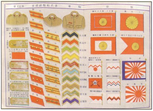 为了适应战争的需要,1943年日军对陆军军衔制度进行了较大调整:将长官