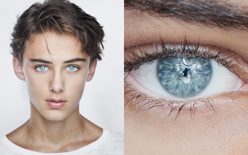 威廉米勒拥有一双如钻石般的碧蓝眼睛.(网络图片)
