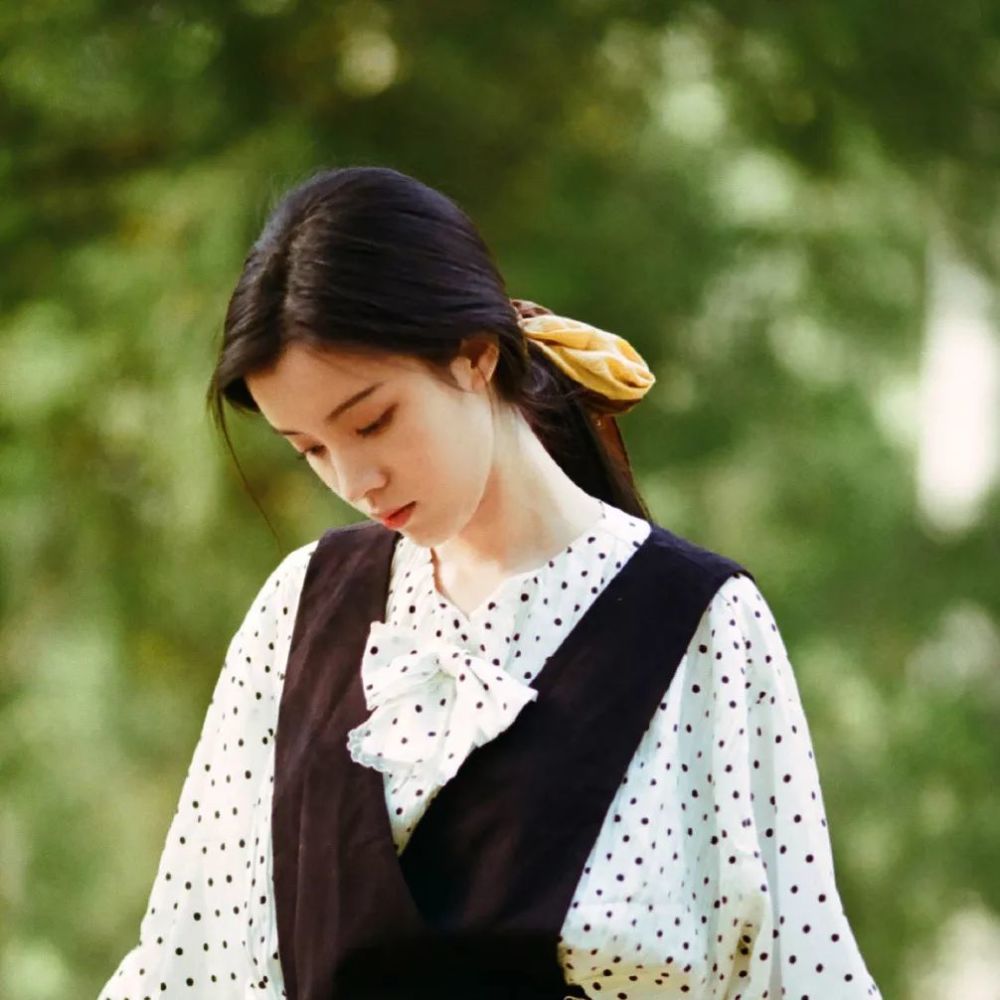 可爱小清新女生头像 追风赶月莫停留 平芜尽处是春山