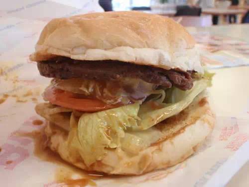 2,马肉汉堡(马肉バーガー/熊本県·北熊本sa)