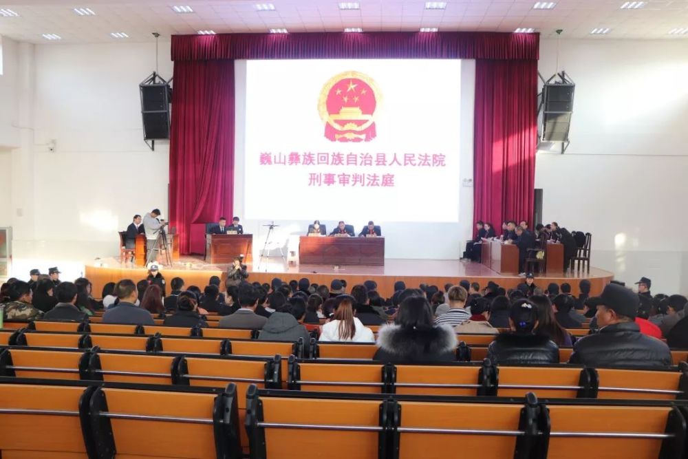 巍山县检察院出庭公诉一起恶势力犯罪集团案件