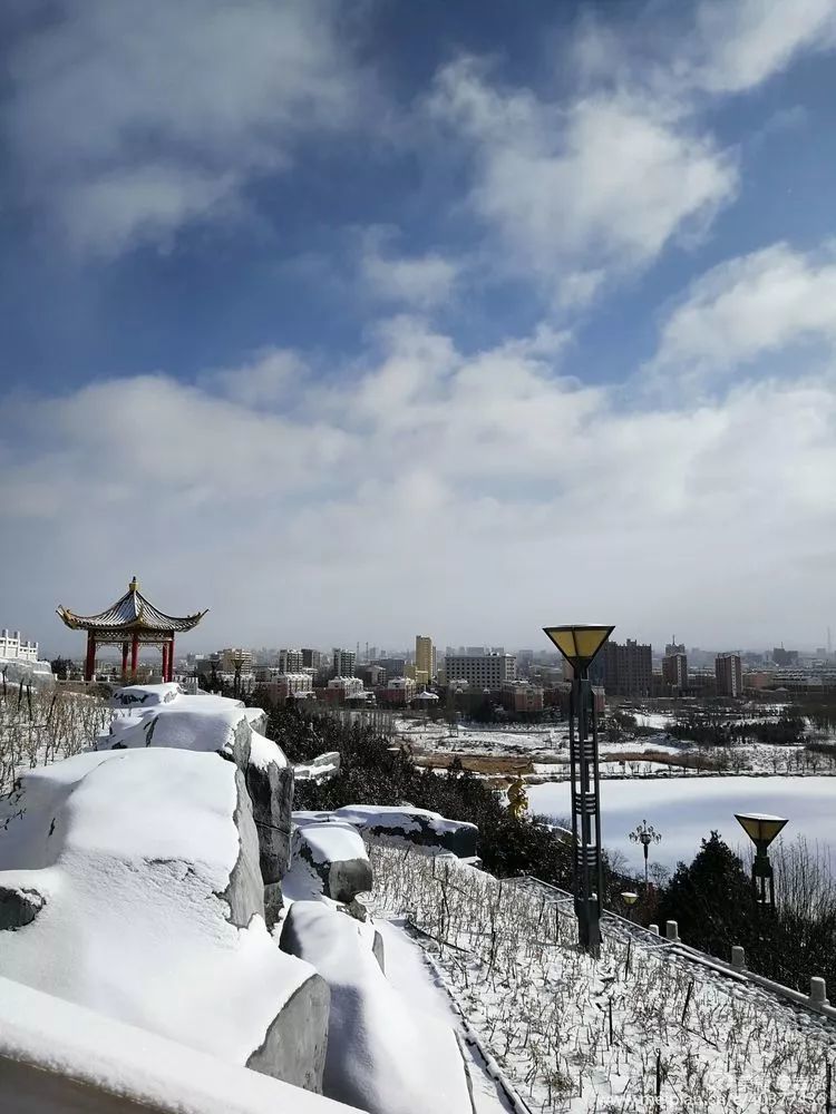 刘岩泓:苍天圣地阿拉善的雪景