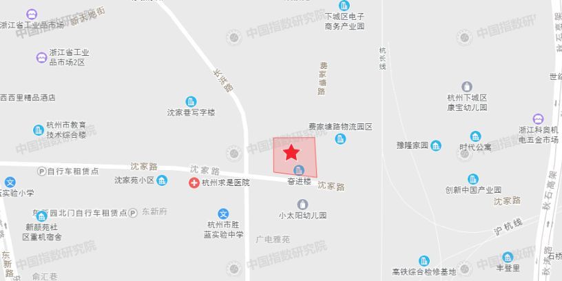 下城区(东新单元xc0604-r21-03地块,东至规划费家塘路,南至沈家路,西