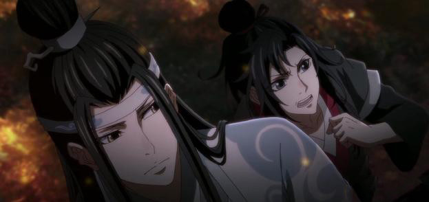 魔道祖师：蓝曦臣看出蓝忘机的小心思，因此并没有纠正他与魏无羡