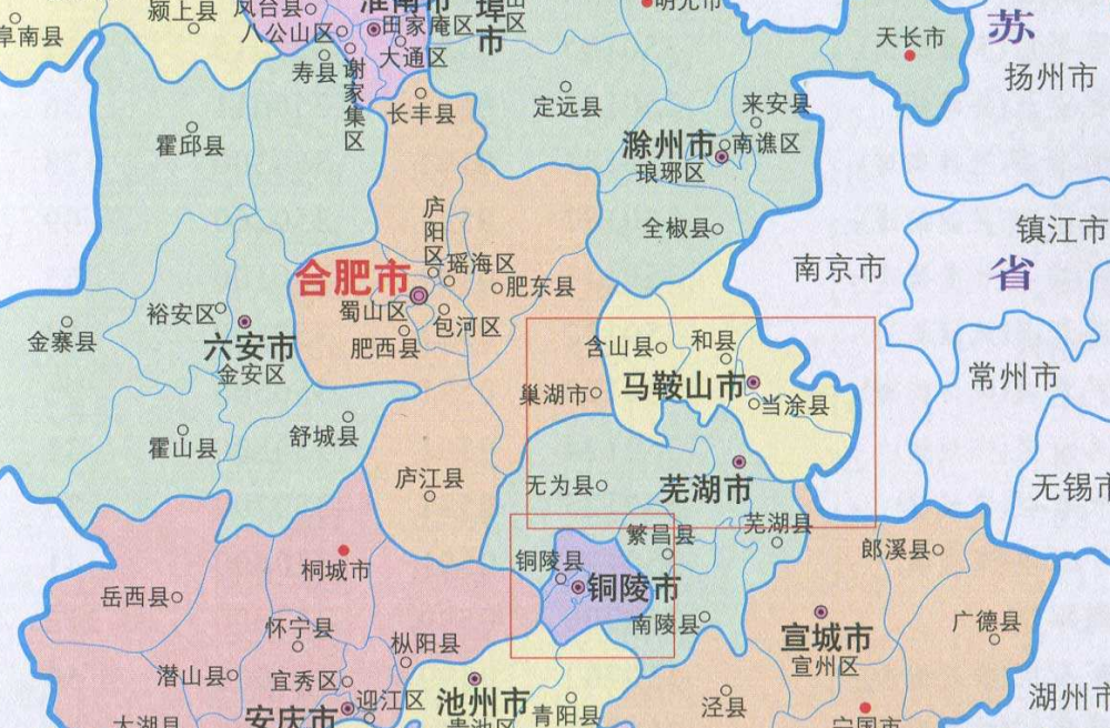 安徽省的17个地级市之一,2011年,为何要三分巢湖市?