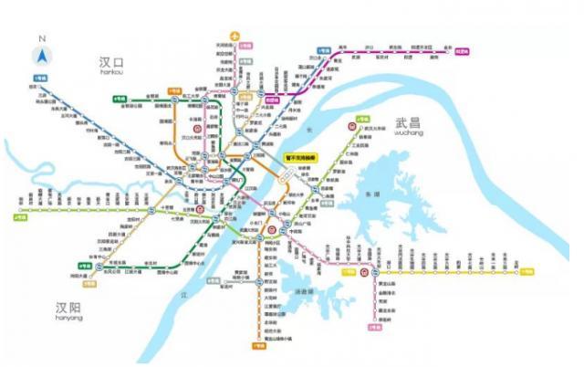 武汉地铁运营线路