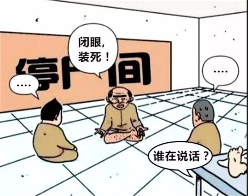 搞笑:因为穷,师徒三人没有清静的地方修炼,只能到停尸