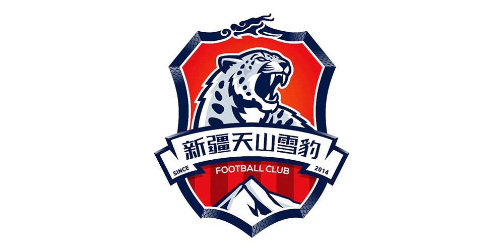 新疆天山雪豹足球俱乐部启用新版logo!