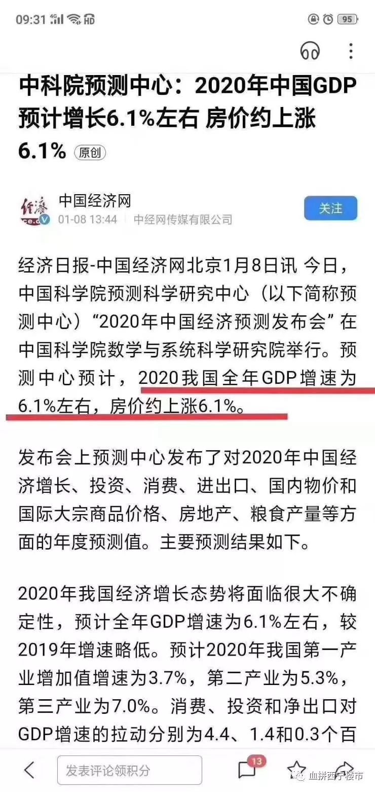 房价的假gdp_中国gdp增长图(2)