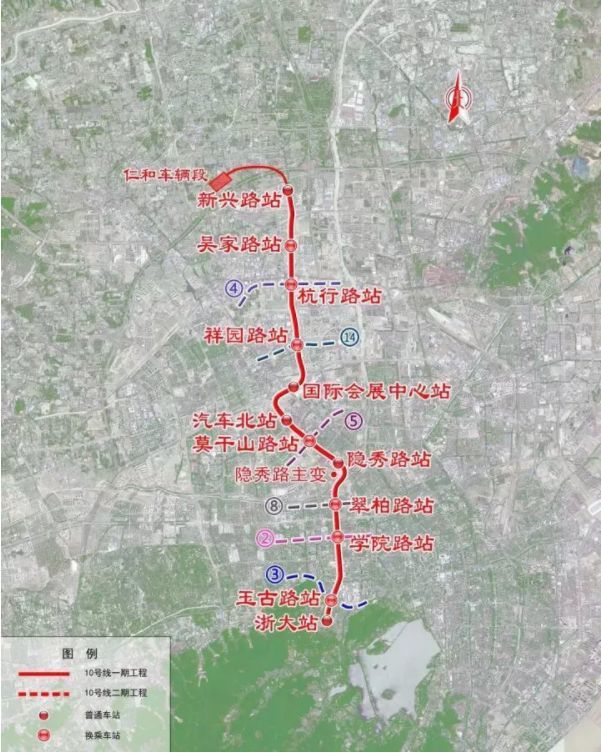 2020年杭州预计开通8条地铁线路!