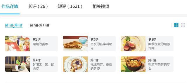 这部日漫披着美食番的电台,讲述一群为组织而生的男人外表开场白美食图片