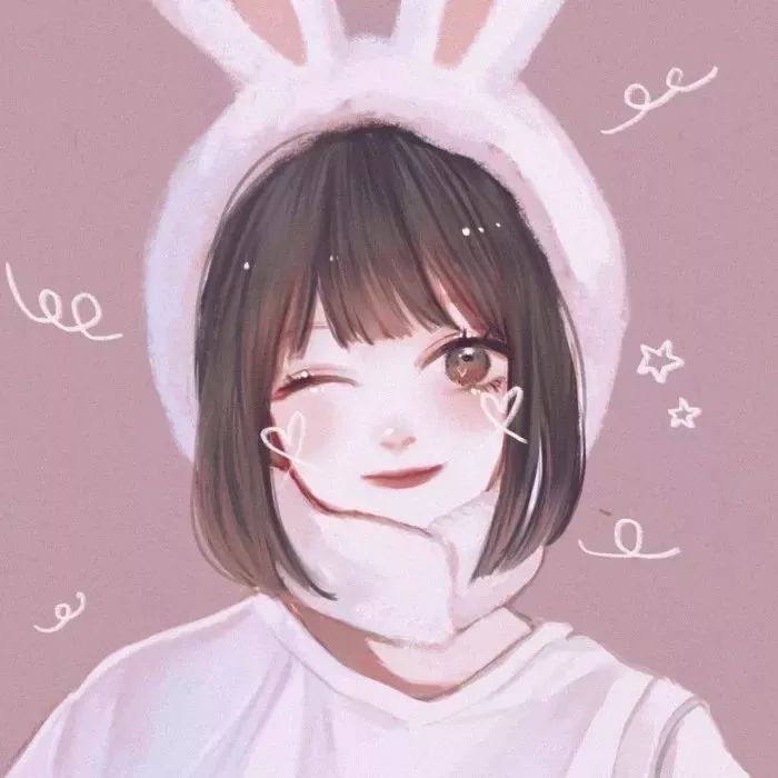 动漫女生头像 · 你过安检必响,你个铁憨憨!
