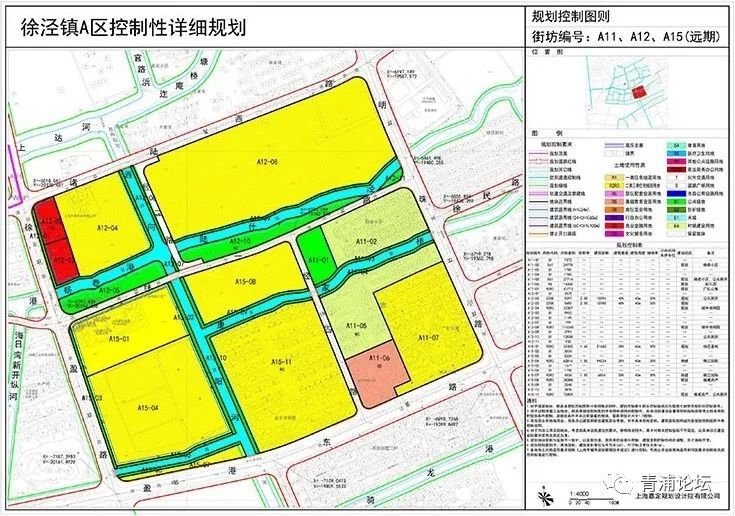 青浦徐泾镇2035规划有新调整!包含:学校,公共设施,商业商办