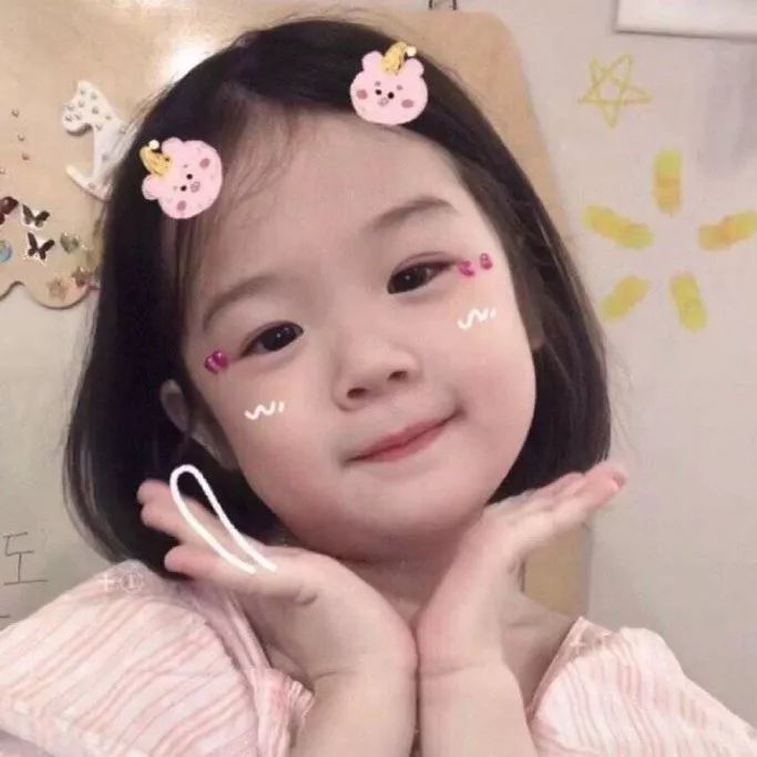 可爱搞怪萌娃头像 大q宝大脸表情头像