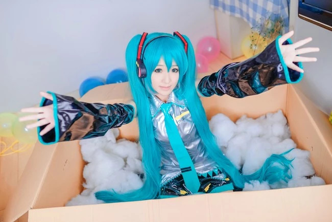 初音未来cos:身材简直太完美,还原度90%