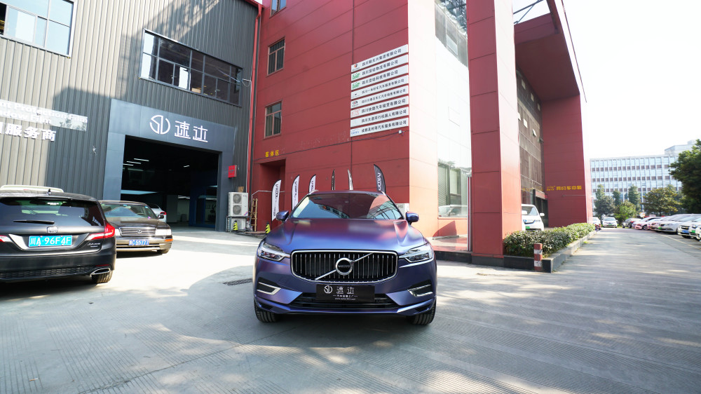 沃尔沃xc60改色,沃尔沃s60改色 成都28岁工程博士,沃尔沃xc60改色电光午夜蓝,诱惑十足魅力四射
