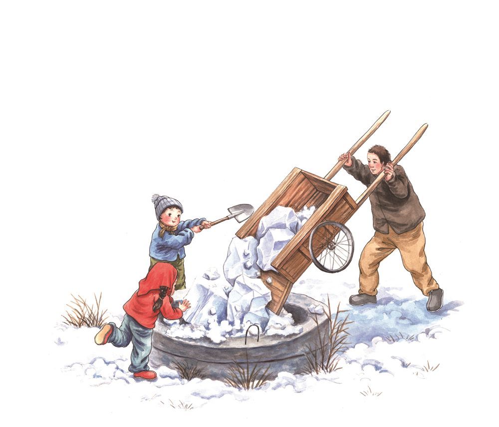 下雪收雪,你还记得童年记忆里雪的味道吗?