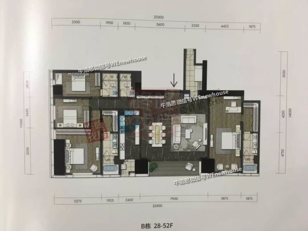 后海又一高端公寓将入市,恒裕深圳湾162-580㎡户型分析