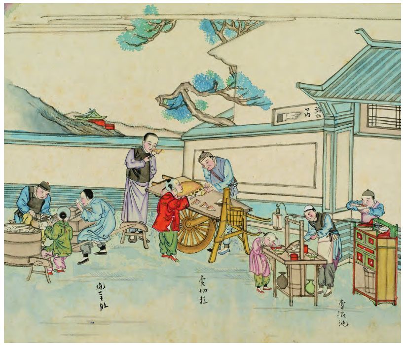 枣泥包子,切糕,油炸鬼……古代的小吃摊也太好磕了吧!