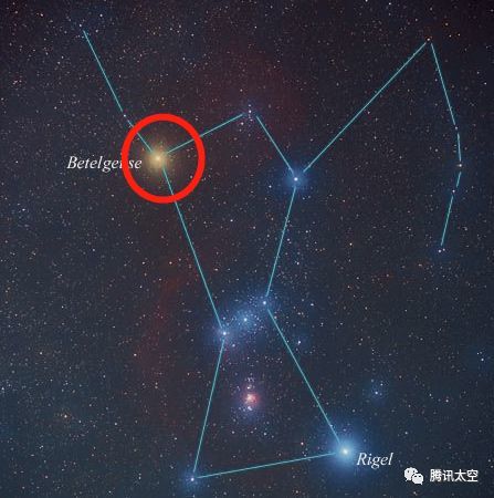 猎户座恒星"参宿四"正在迅速变暗!这是要爆炸的节奏?