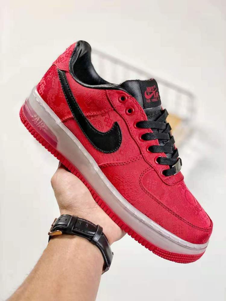 clot × nike air force 1"红丝绸"实拍!