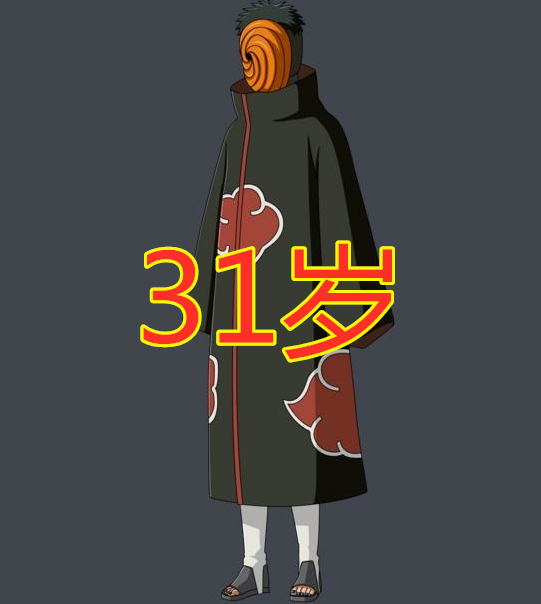 《火影忍者》晓成员谁年纪最大?鬼鲛33岁,角都91岁,他
