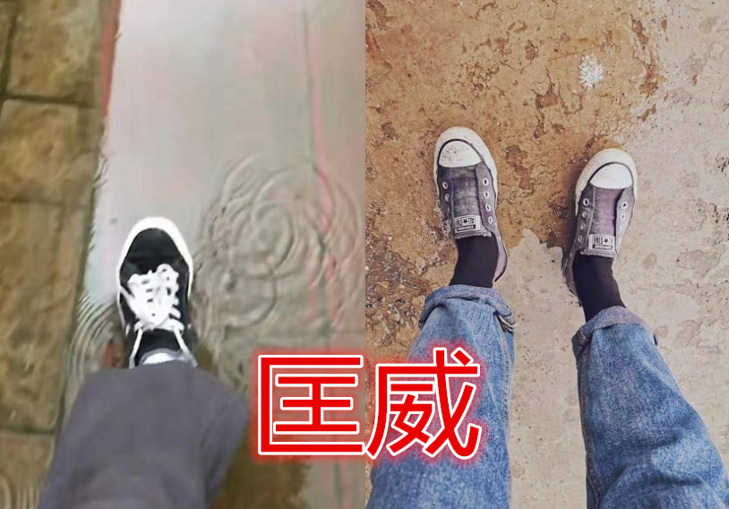 "毁名牌鞋"有多狠?匡威踩水,椰子灭烟头,看到aj:有钱人的做法!