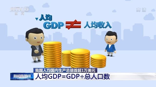 中国人均gdp首超1万美元 这和每个老百姓有什么关系?