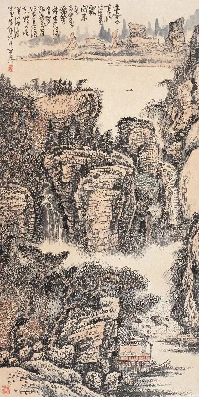 近代画家黄秋园作品欣赏