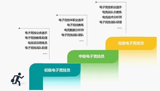 人社部发布的电子竞技员就业分析报告中列出了电子竞技员的职业发展