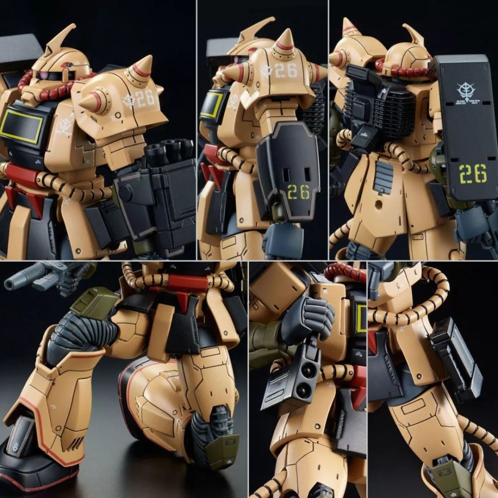 新品:pb限定 hg gto ms-06d 沙漠扎古ii