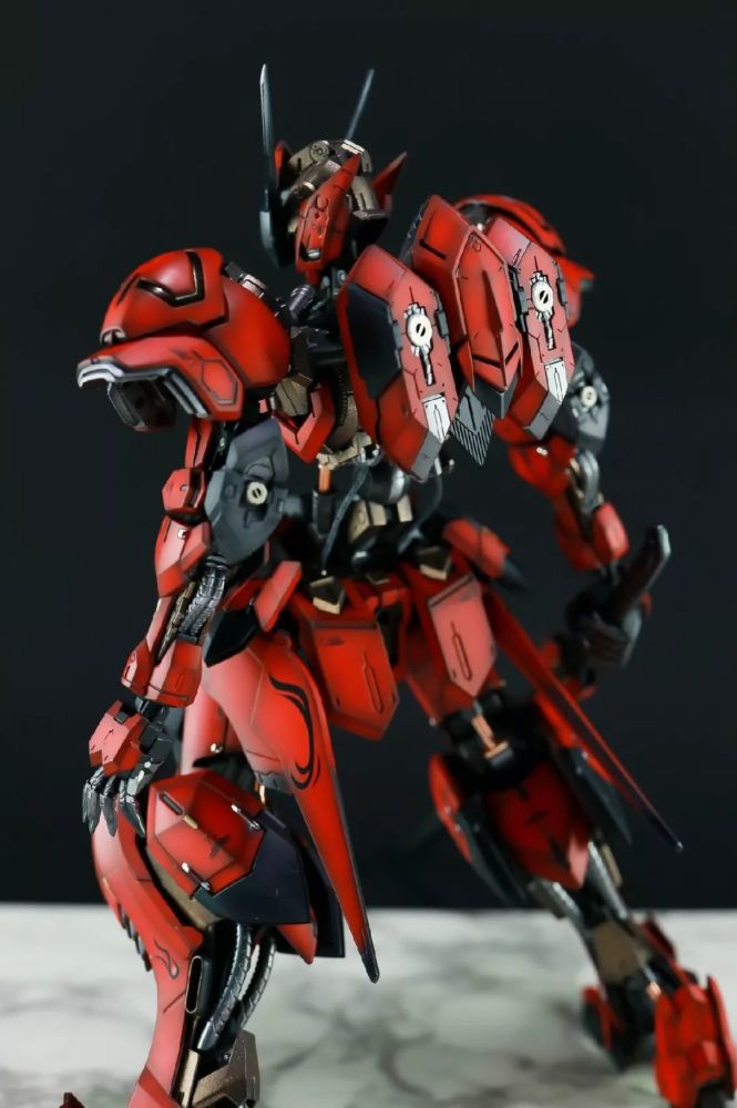 mg巴巴托斯风格蜕变,突现红武士视感
