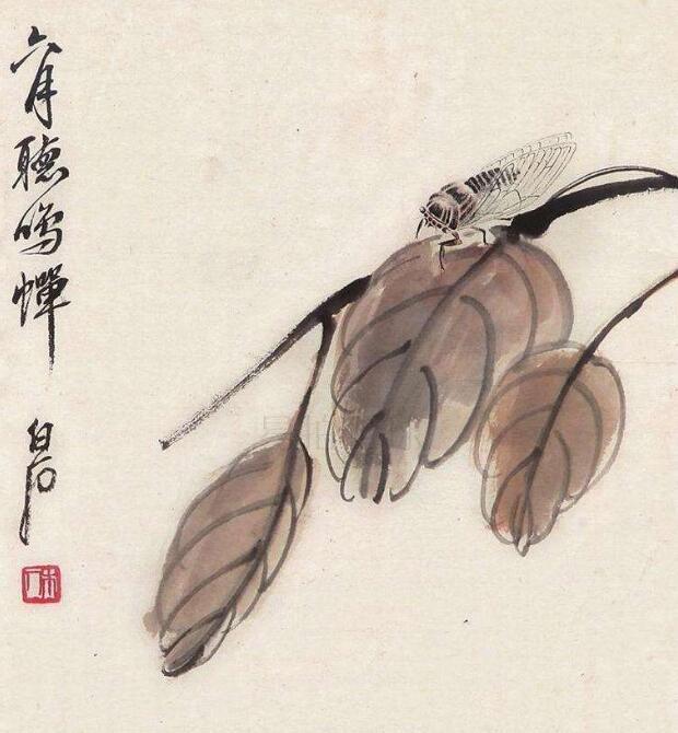 齐白石画一只蝉,卖8亿!网友不解,专家:放大看翅膀你就