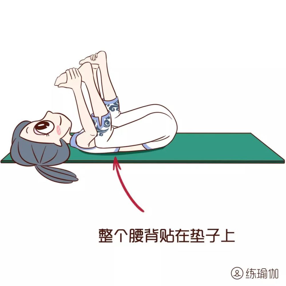 △ 仰卧婴儿式