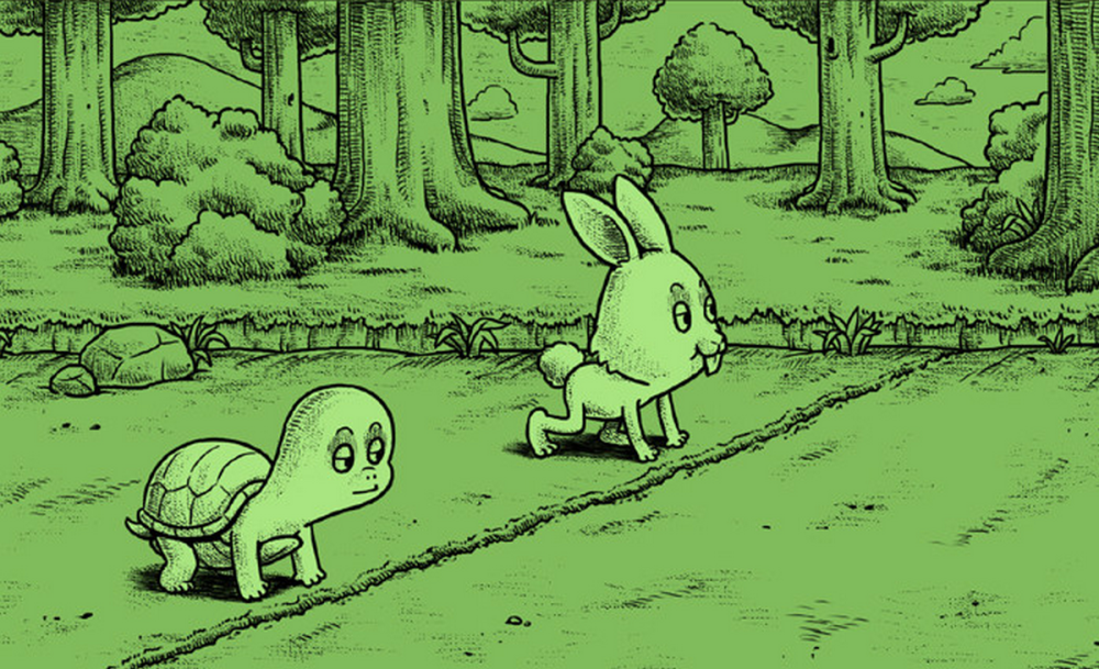 新龟兔赛跑 腾讯网