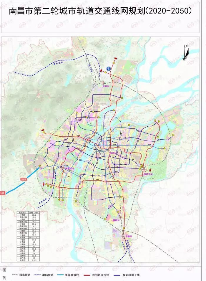 经开区—南昌东站,共37.3公里 线路走向:经开区(双