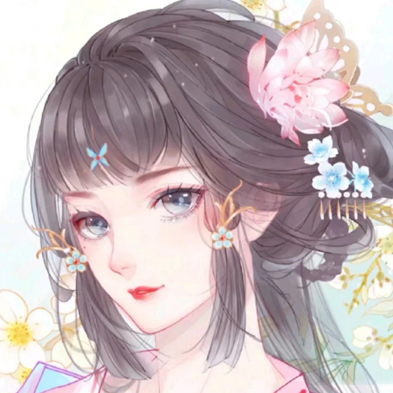 古风动漫女生头像:生活有许多味道而最甜的恰好都是你